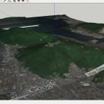 SketchUp 2015：スケッチアップで配置したグーグルアースの衛星写真画像の保存場所
