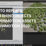 How to replace Rhino objects to Twinmotion assets in Twinmotion 2020
